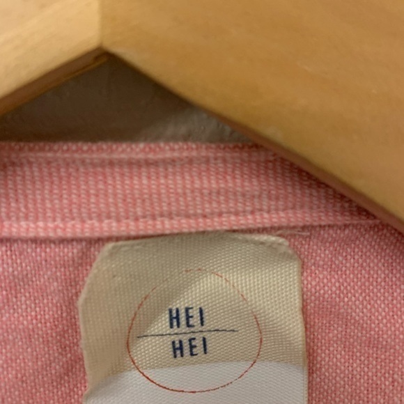 Anthropologie Kimono Pink Colorblock - Picture 7 of 7